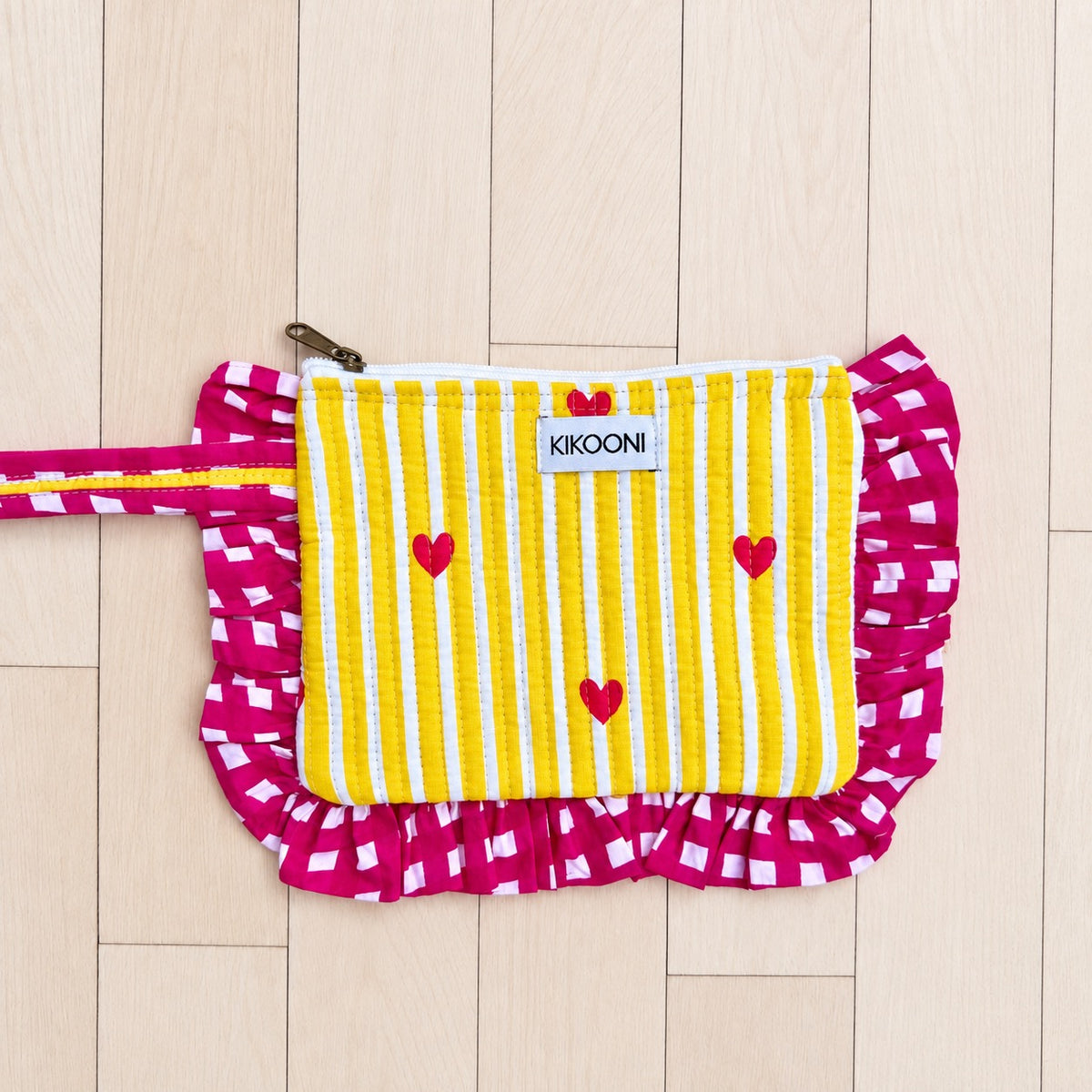 KIKOONI Cutiebag "Hearts & Ruffles"