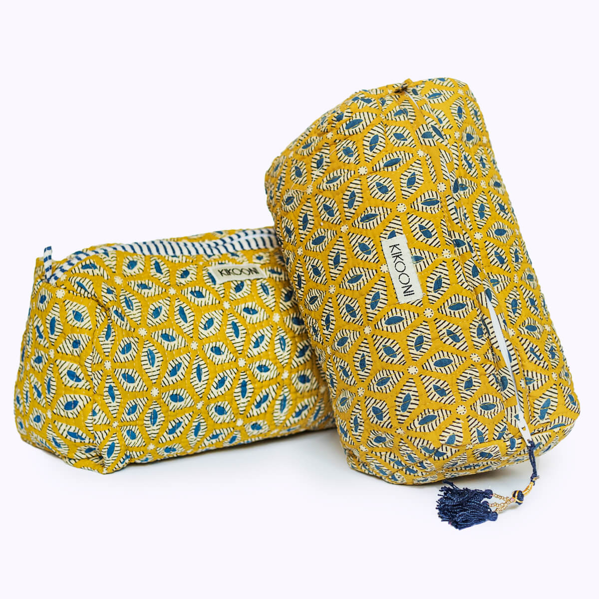 Handgemachte Kosmetiktasche "Desert Flower"