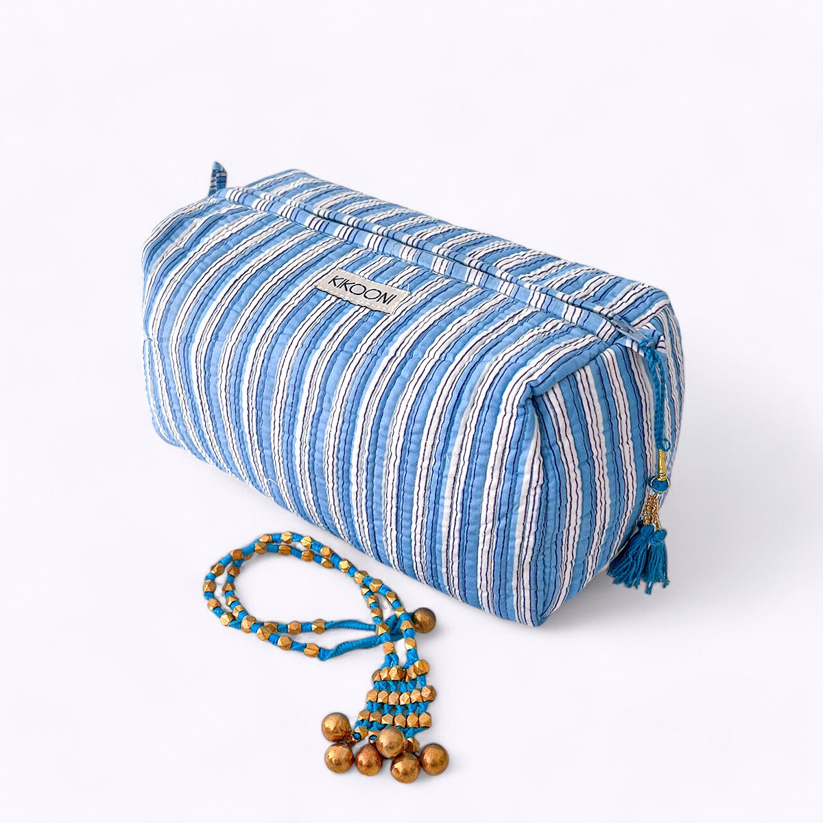 handmade cosmetic bag "Stripes"