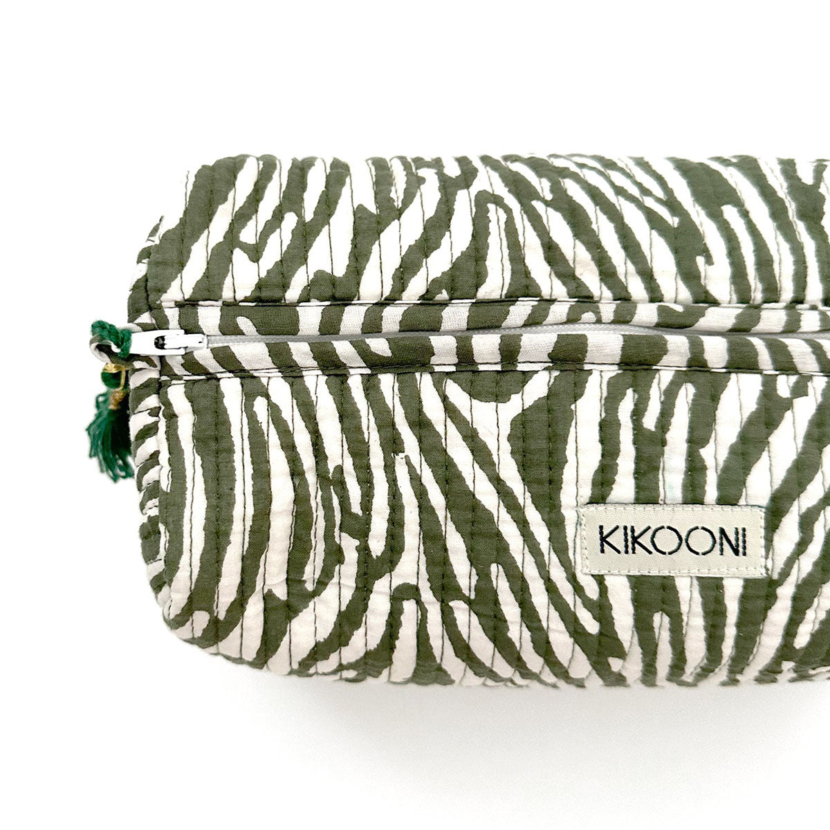 handmade cosmetic bag "Desert Zebra"