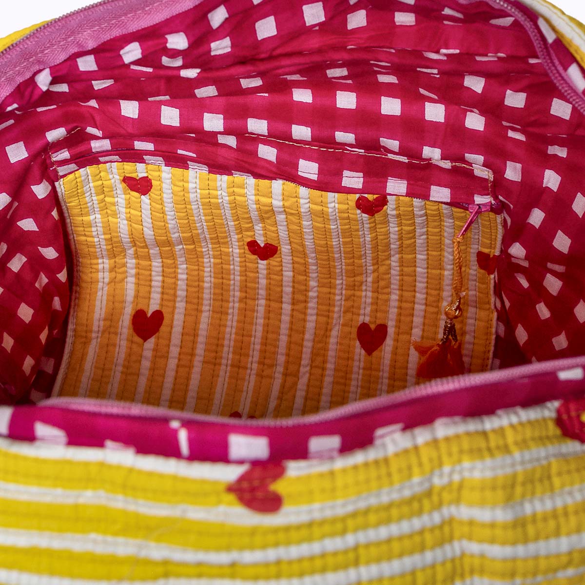 Große Reisetasche "LOVE Edition" sunny