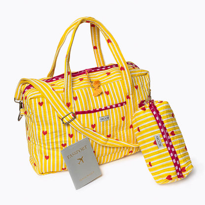 Große Reisetasche "LOVE Edition" sunny