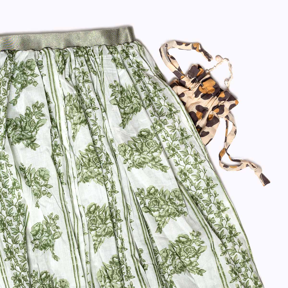 Langer Maxi Rock "Green Maiden"