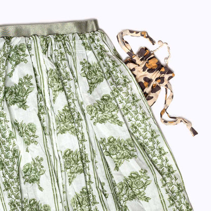 Langer Maxi Rock "Green Maiden"