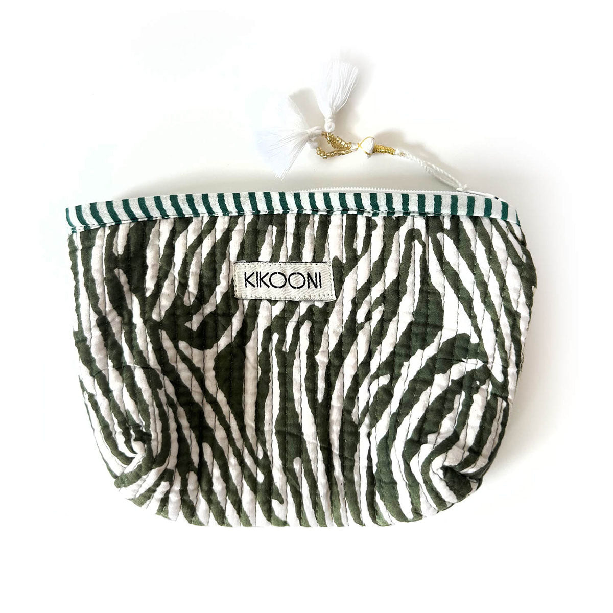 handmade mini bag "Desert Zebra"