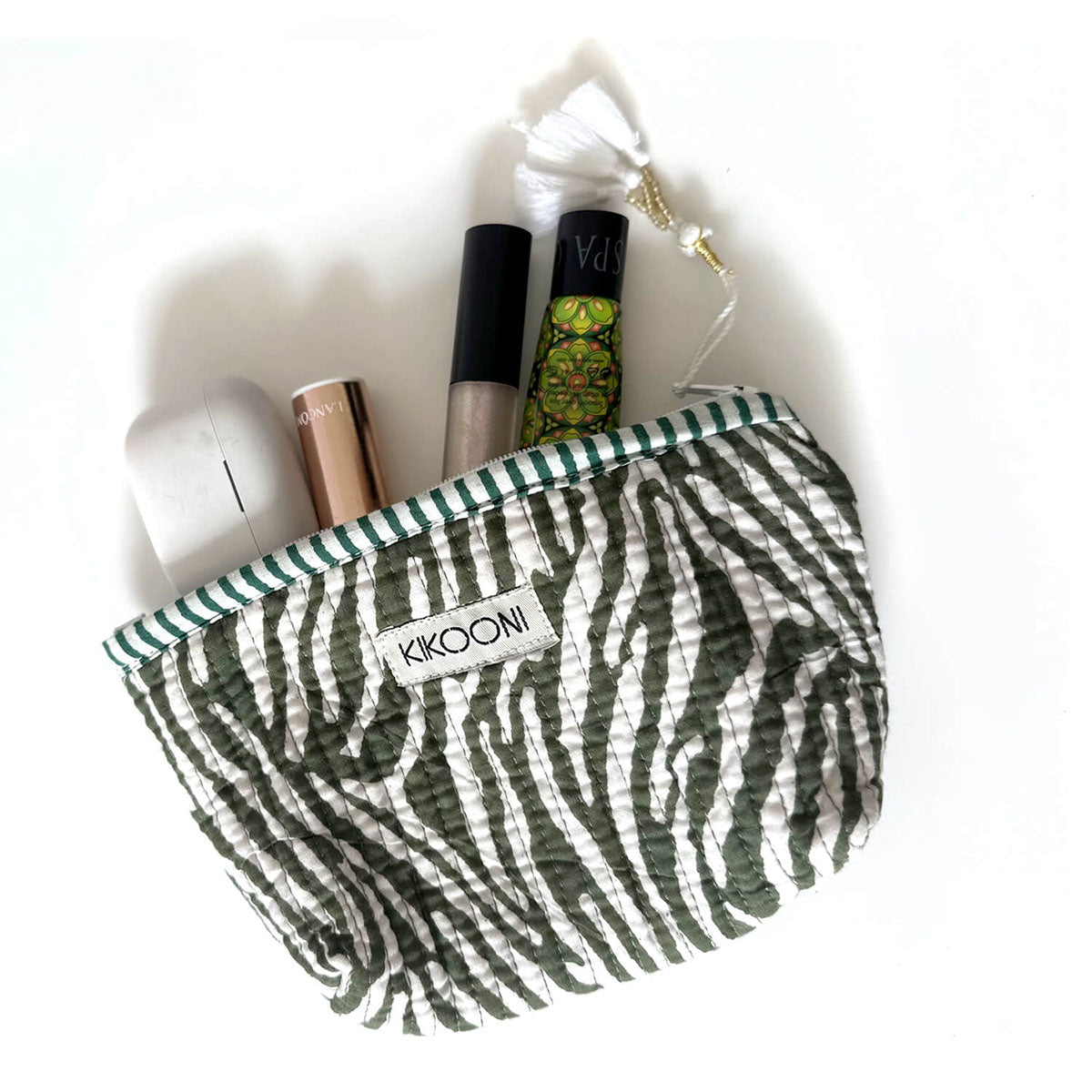 Handgemachte Mini Tasche "Desert Zebra"