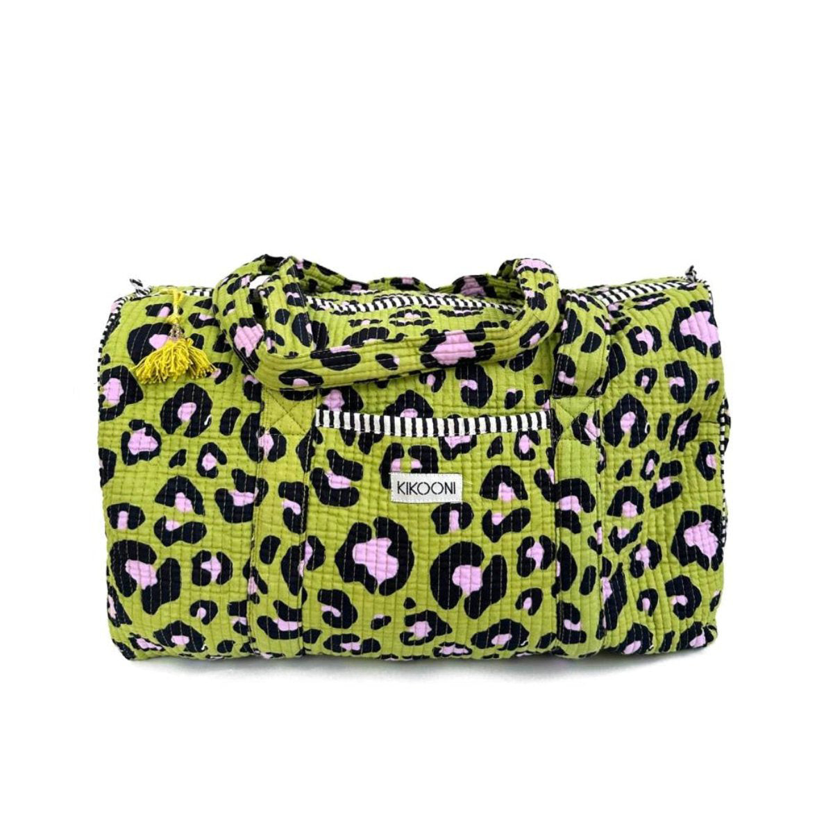 handgemachte Baumwolltasche "Oh Leo - cosmicgreen"