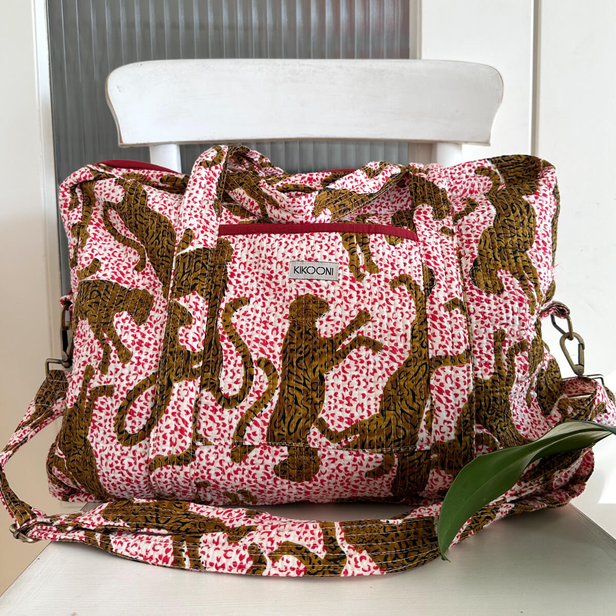 Grosse Reisetasche "h.leopard"