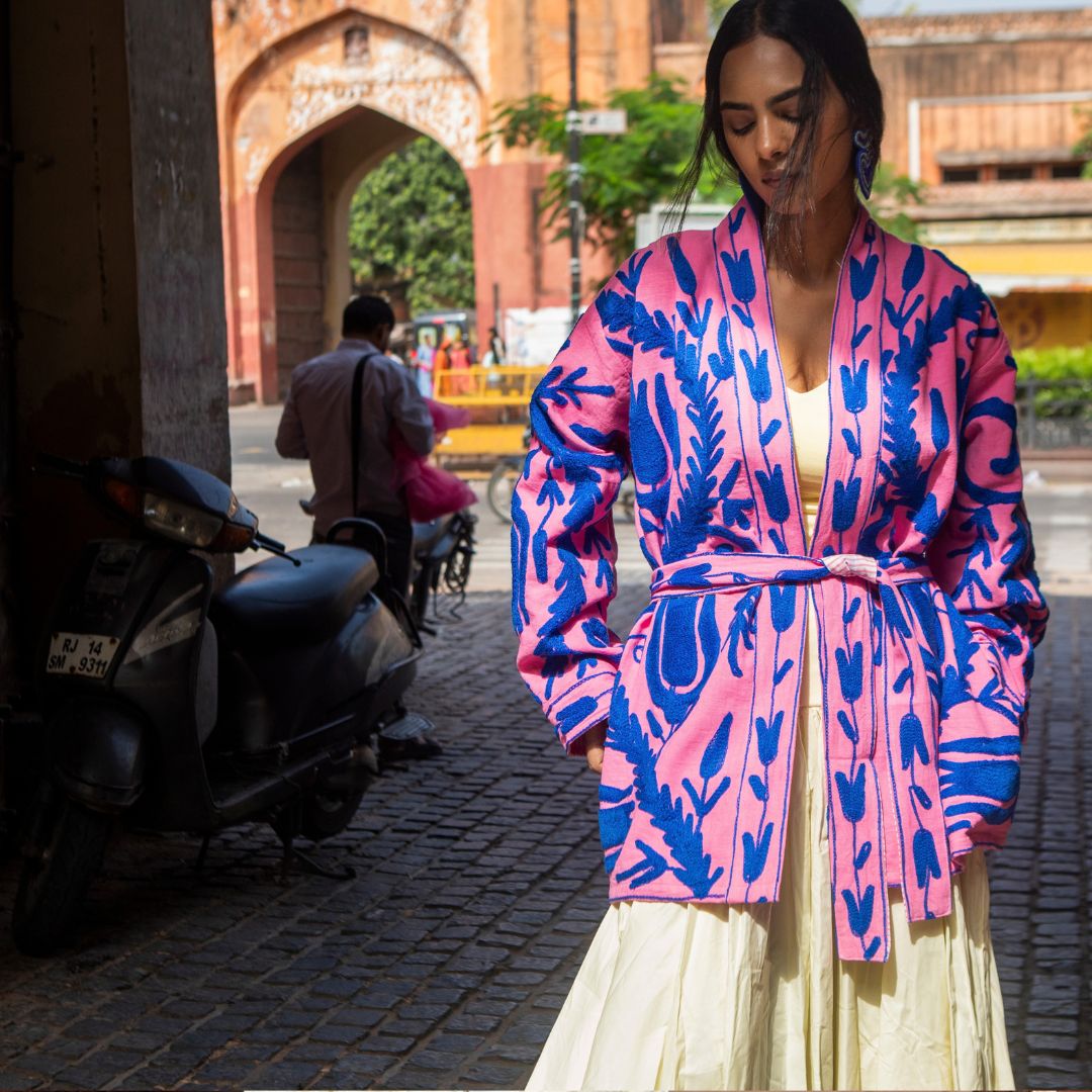 Suzani KIMO Jacket "Earth"