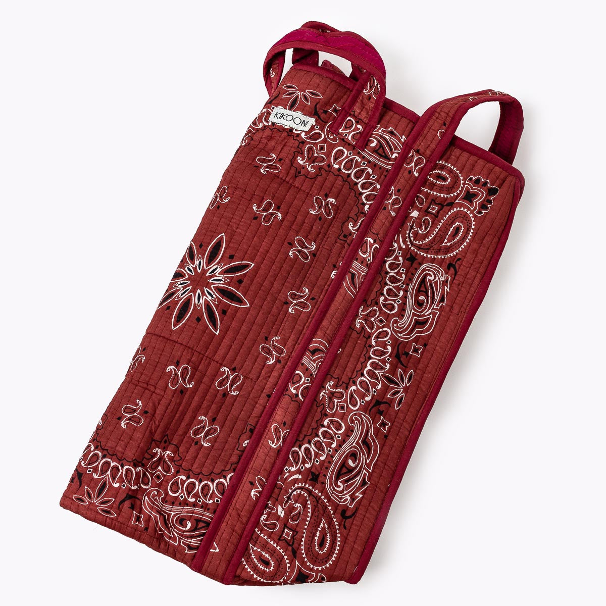 Reise Tote Bag "Paisley Burgundy"