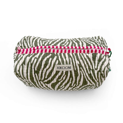 handmade cosmetic bag "Desert Zebra"