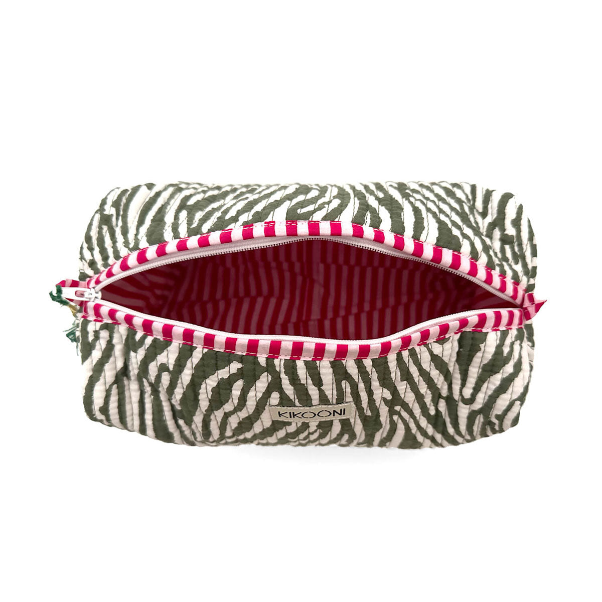 handmade cosmetic bag "Desert Zebra"