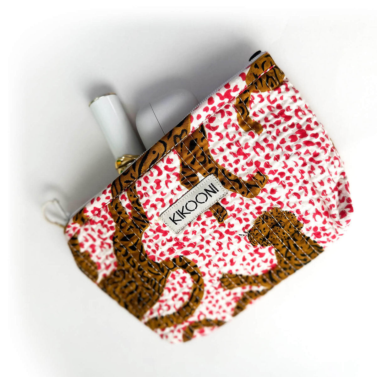 Handmade mini bag "h.leopard"