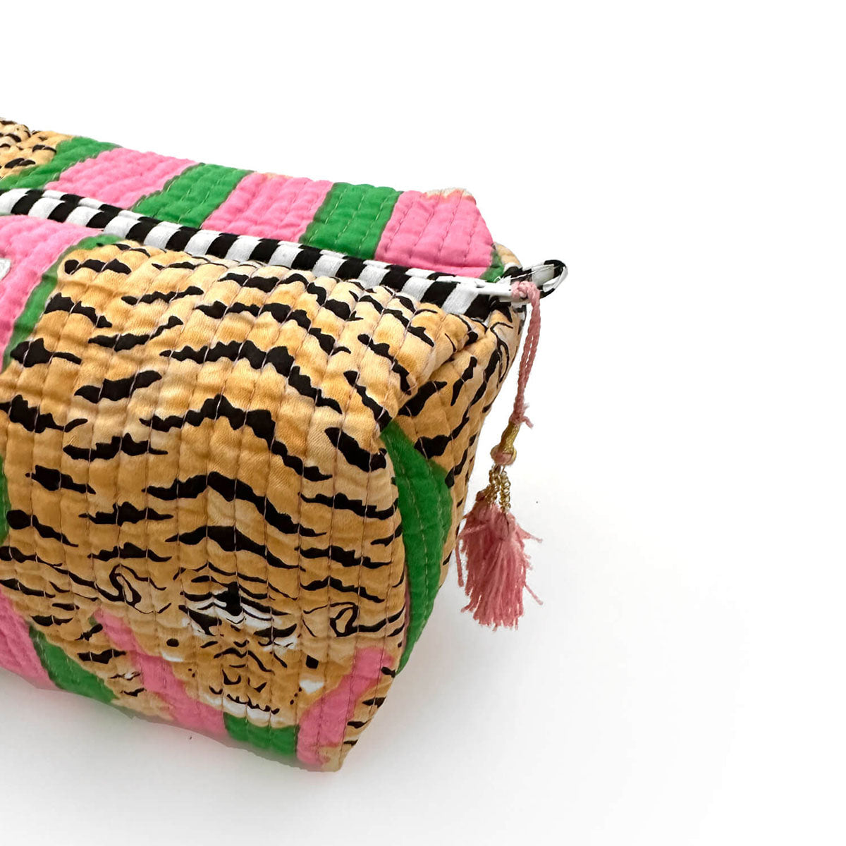 handmade cosmetic bag "Poppy Tiger Candy"