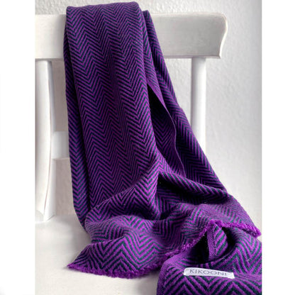 large cashmere scarf "TASHIMA" 