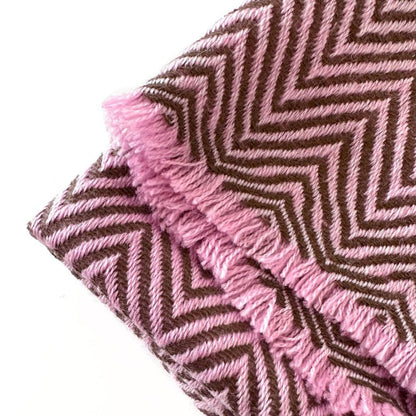 large cashmere scarf "THE ROSE" 