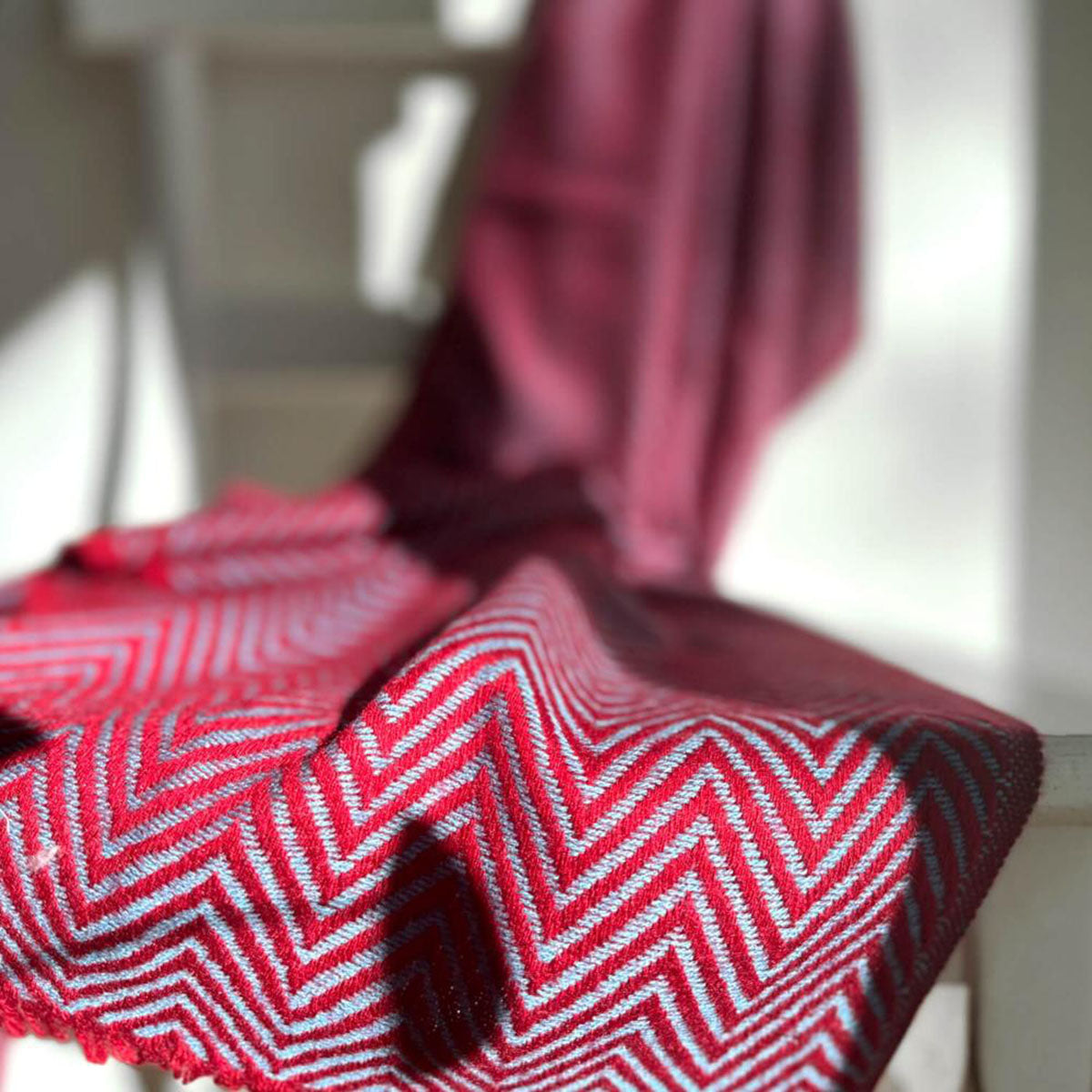 Large cashmere scarf "THE BRAVE"