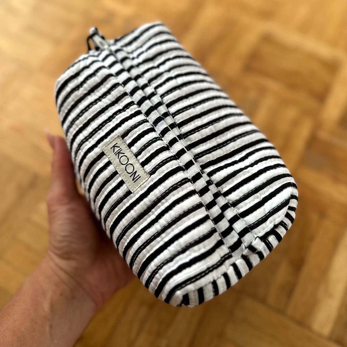 Handmade small cosmetic bag "hidden leo"