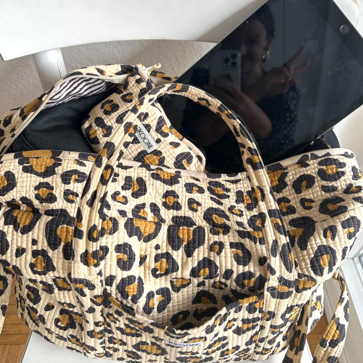 Große Reisetasche "Oh Leo"
