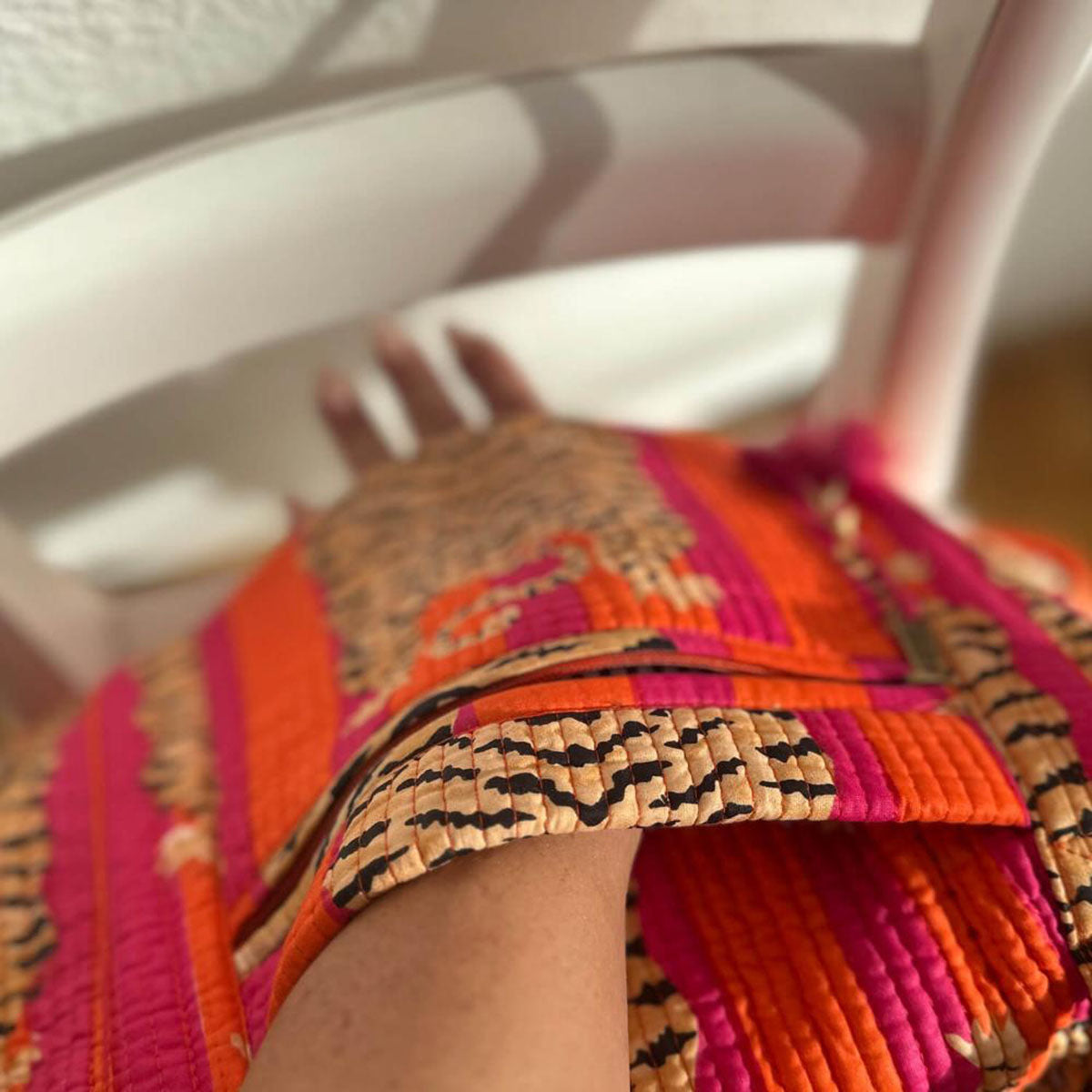 Große Reisetasche "Poppy Tiger"