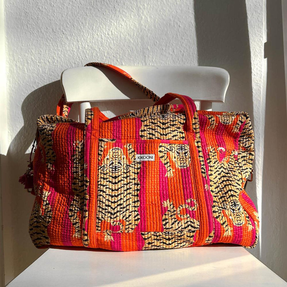 Große Reisetasche "Poppy Tiger"