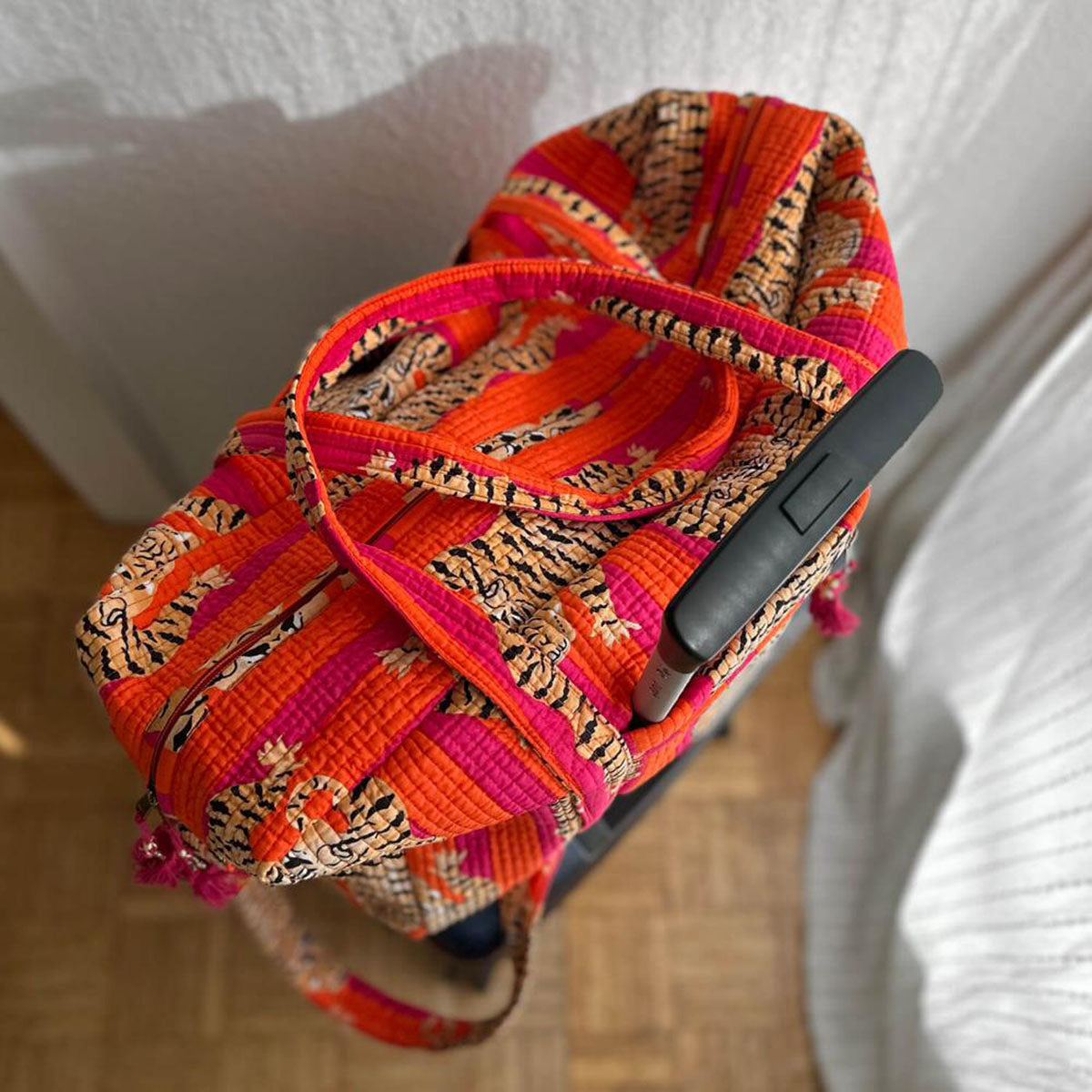 Große Reisetasche "Poppy Tiger"