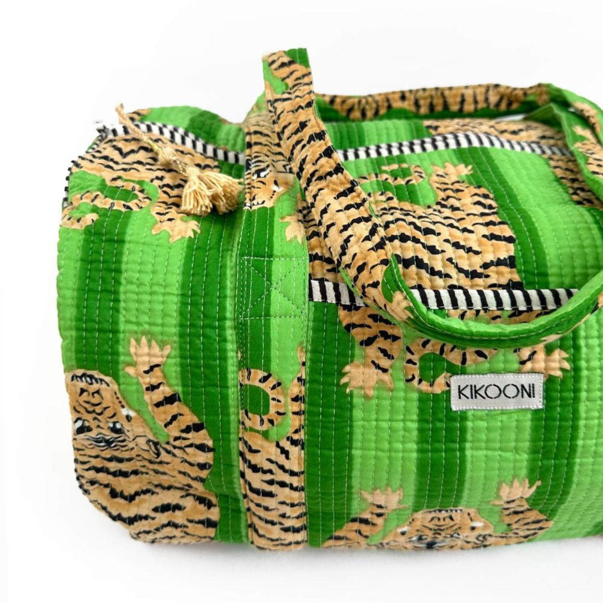 handgemachte Baumwolltasche  "Poppy Tiger Ivy"