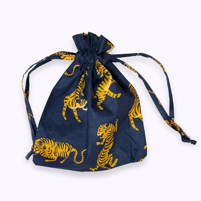 Baumwolltäschchen "Midnight Tiger"