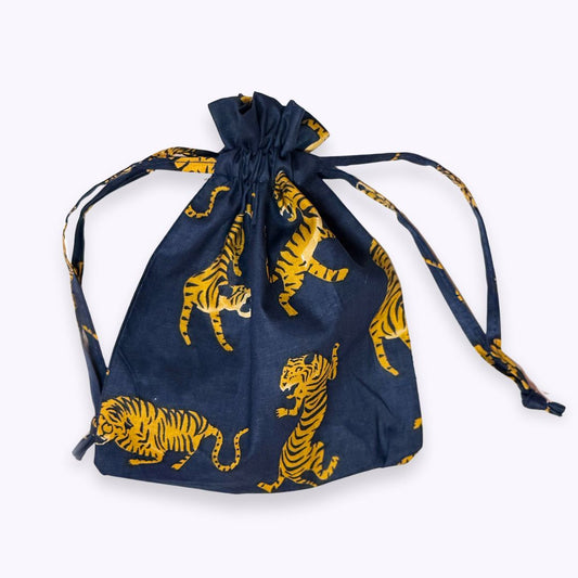 Baumwolltäschchen "Midnight Tiger"