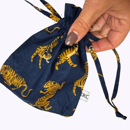 Baumwolltäschchen "Midnight Tiger"