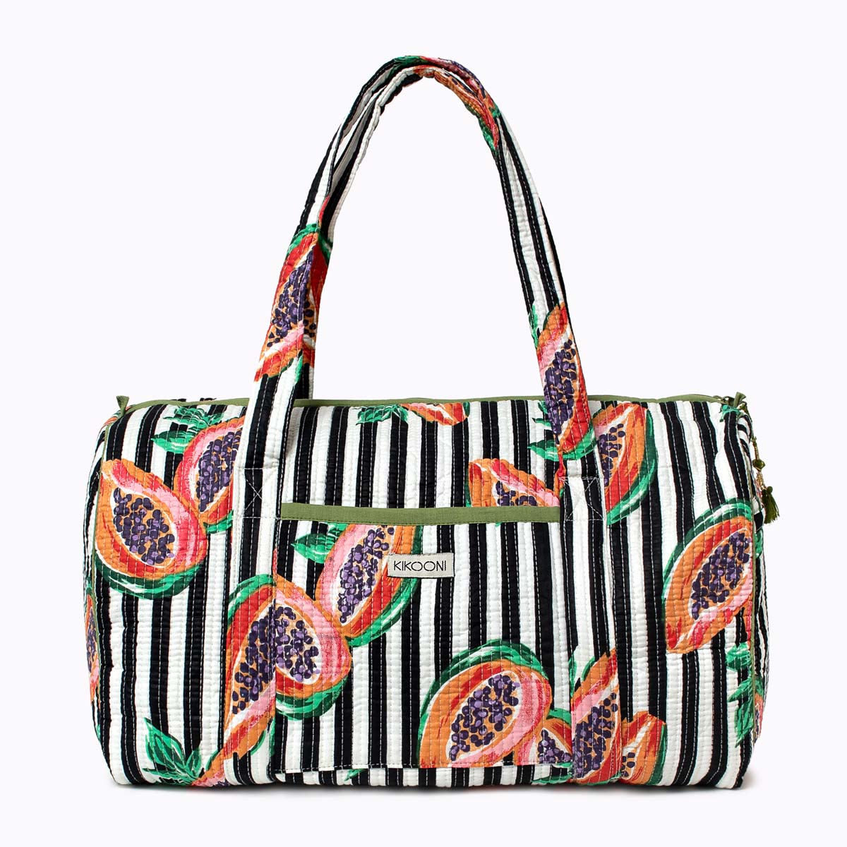 Baumwolltasche "My Papaya Love" - handgefertigte Taschen