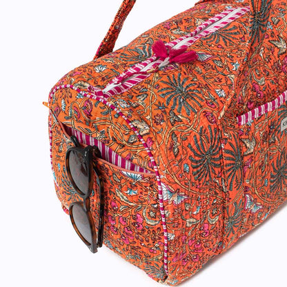 Baumwolltasche "Orange Palm"