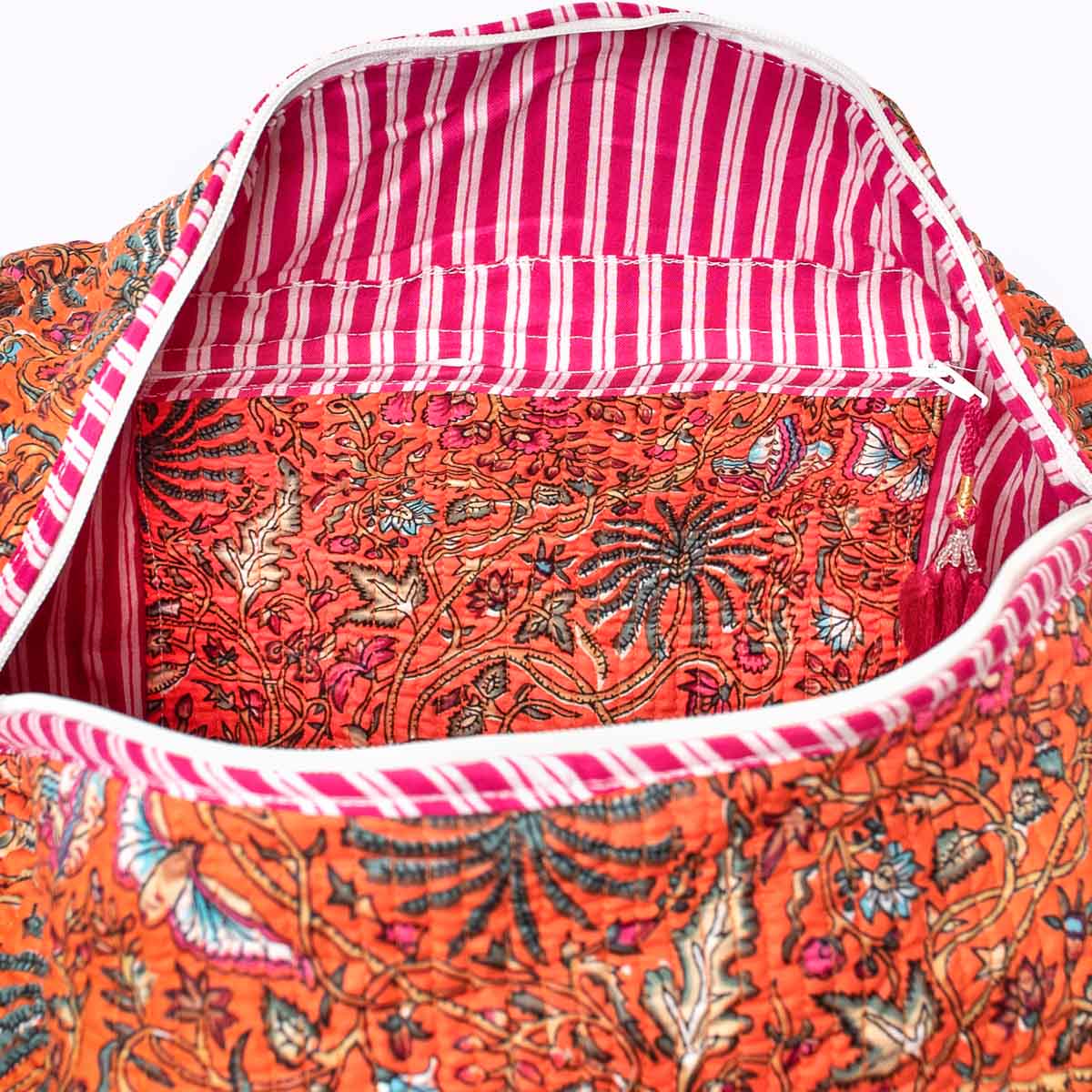 Baumwolltasche "Orange Palm"