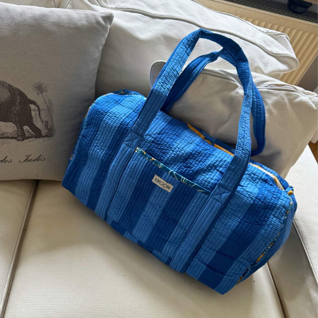 Baumwolltasche "Bold Stripes BLUE"