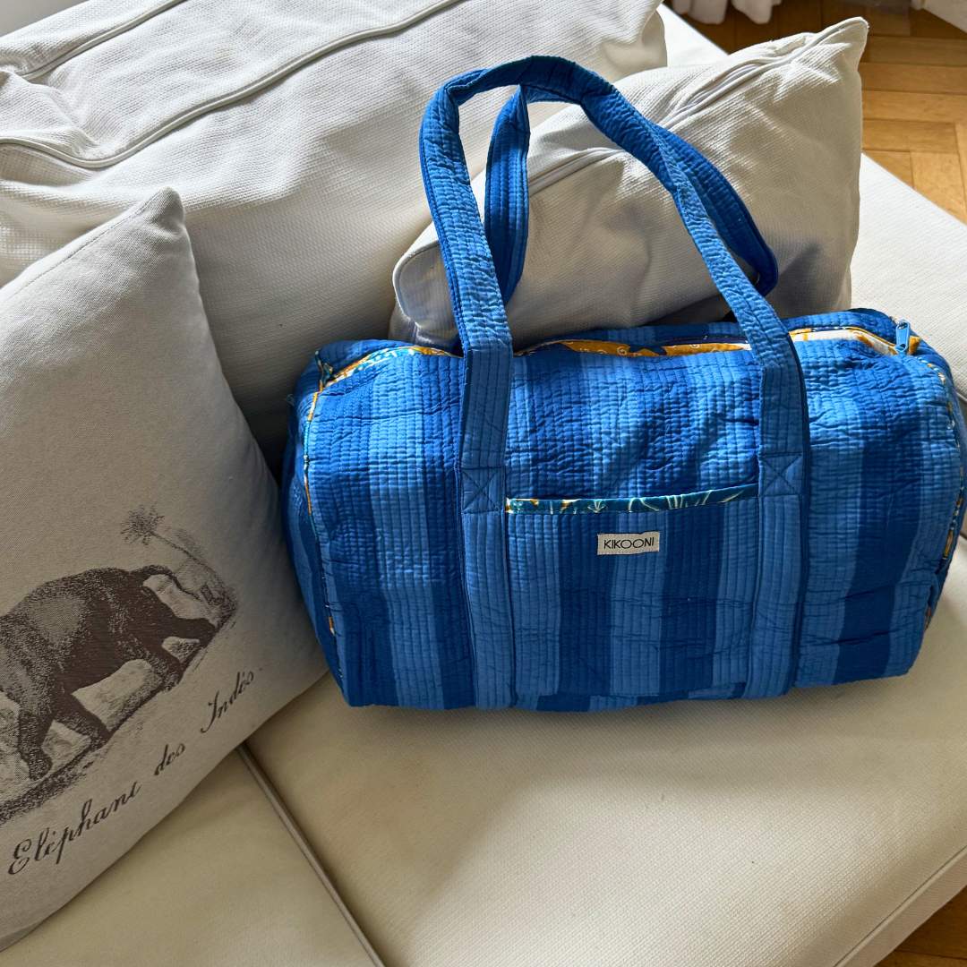 Baumwolltasche "Bold Stripes BLUE"