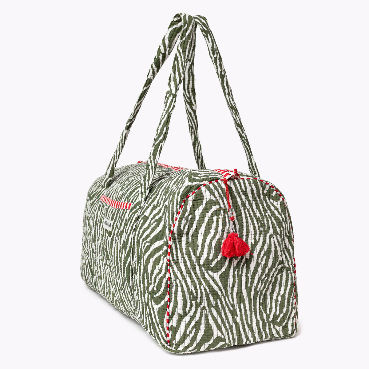 handmade cotton bag "DESERT ZEBRA"