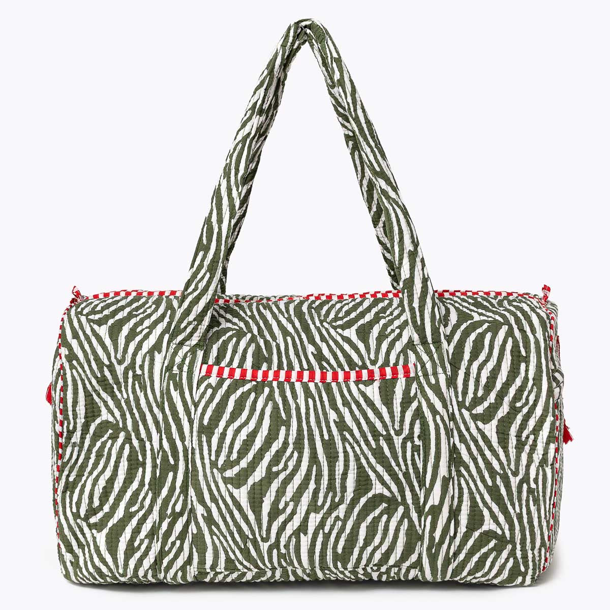handmade cotton bag "DESERT ZEBRA"