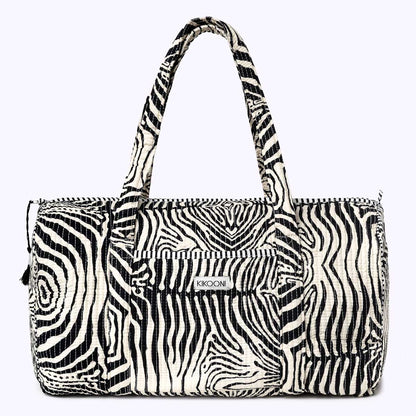 Baumwolltasche "Electric Zebra"