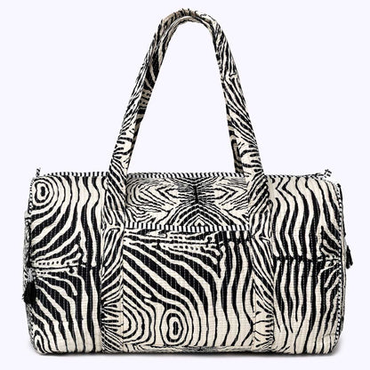 Baumwolltasche "Electric Zebra"