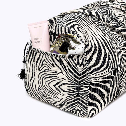 Baumwolltasche "Electric Zebra"