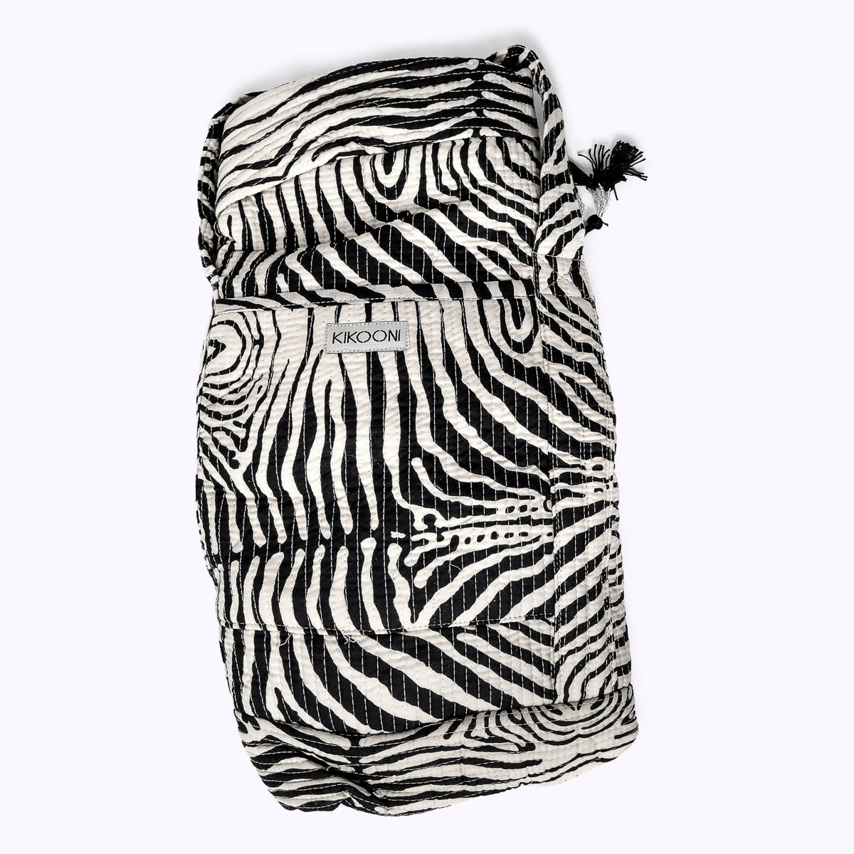 Baumwolltasche "Electric Zebra"