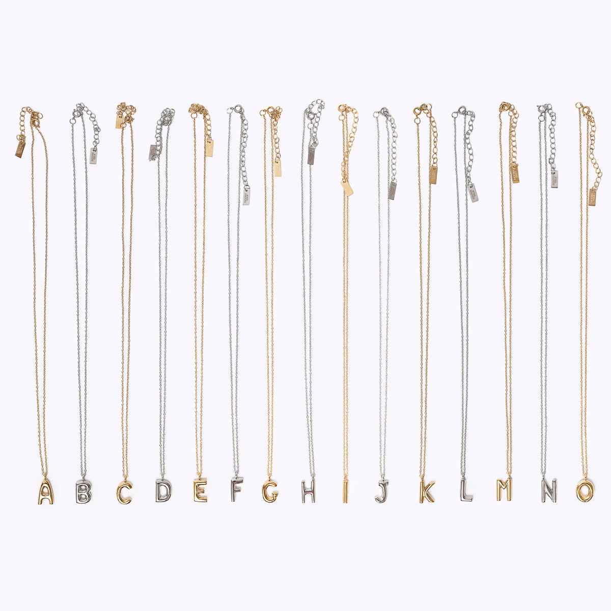 Initial Necklace – Stainless Steel