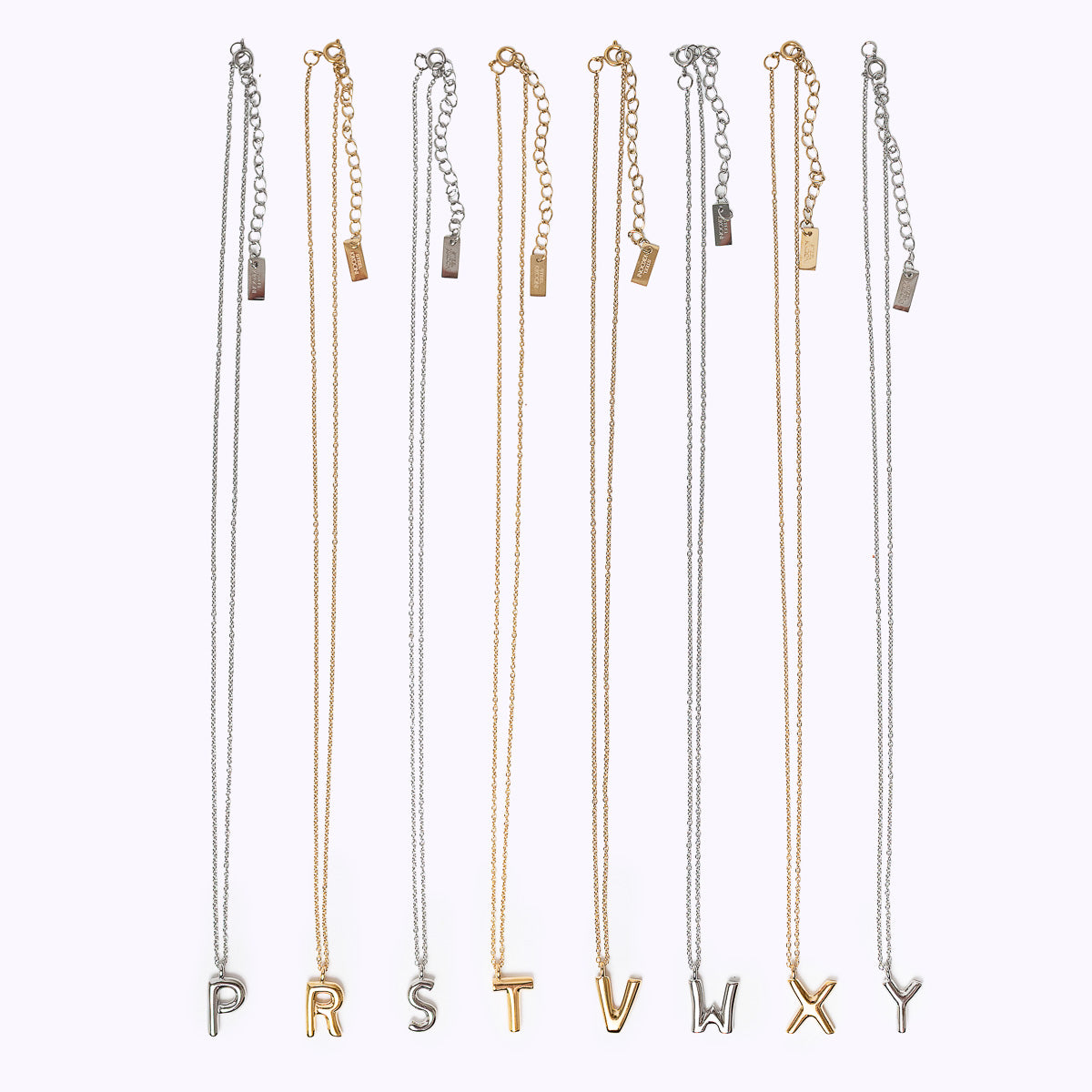 Initial Necklace – Stainless Steel