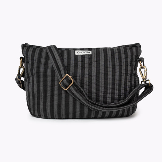 K - BAG "Thin Stripes Black"
