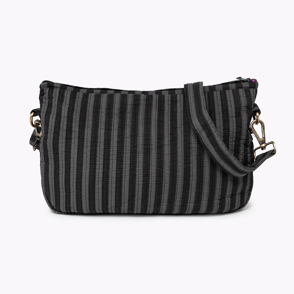 K - BAG "Thin Stripes Black"