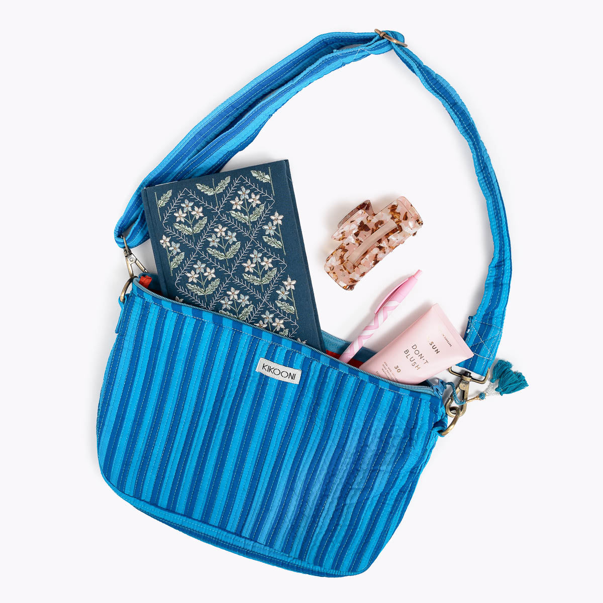 K - BAG "Thin Stripes Blue"