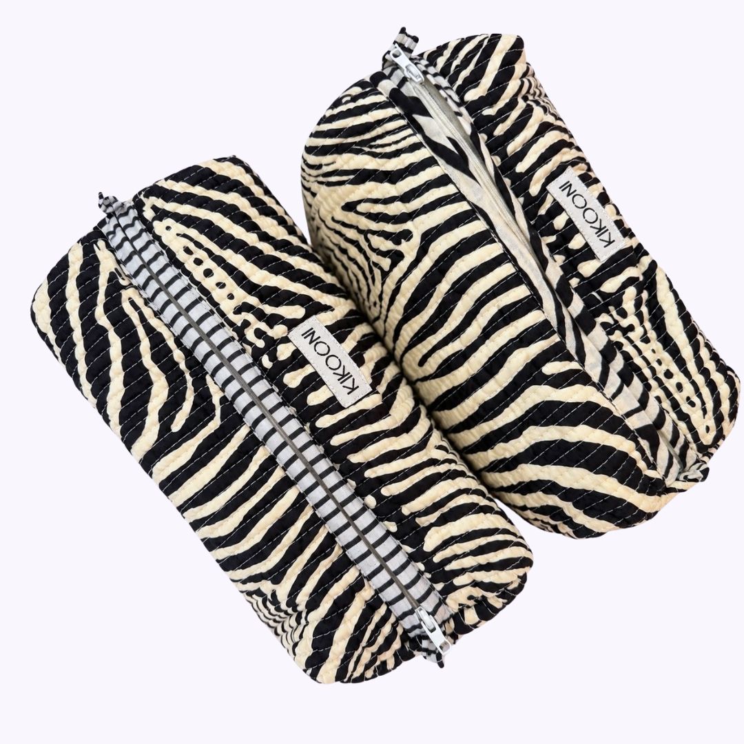Kosmetiktasche "Electric Zebra"