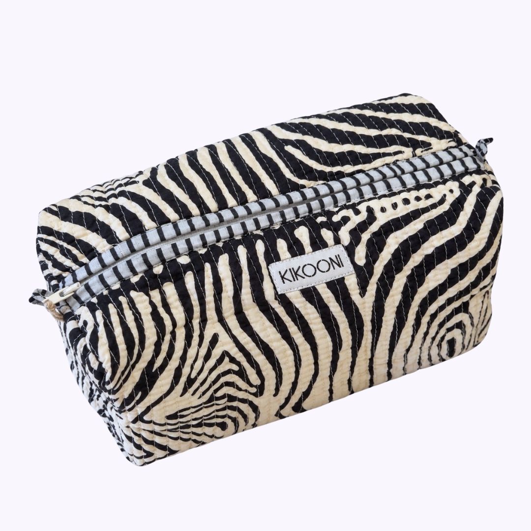 Kosmetiktasche "Electric Zebra"