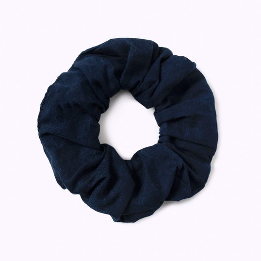 Baumwollscrunchie "midnight ease"