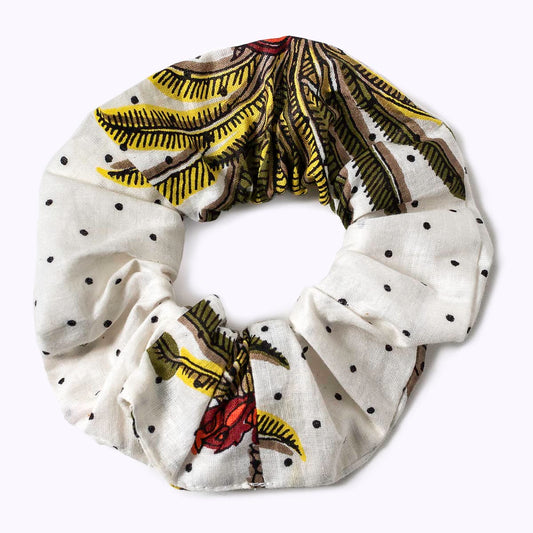 Baumwoll-Scrunchie "Palms"